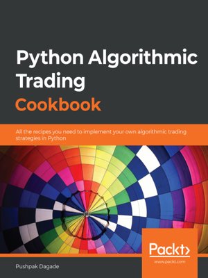 cover image of Python Algorithmic Trading Cookbook